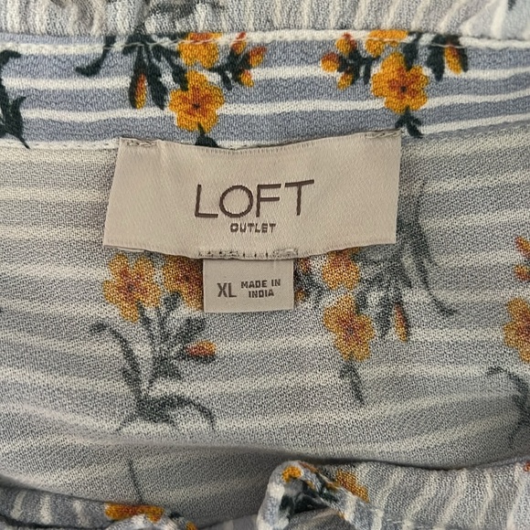 Loft Ruffle Sleeve Top - Picture 6 of 7